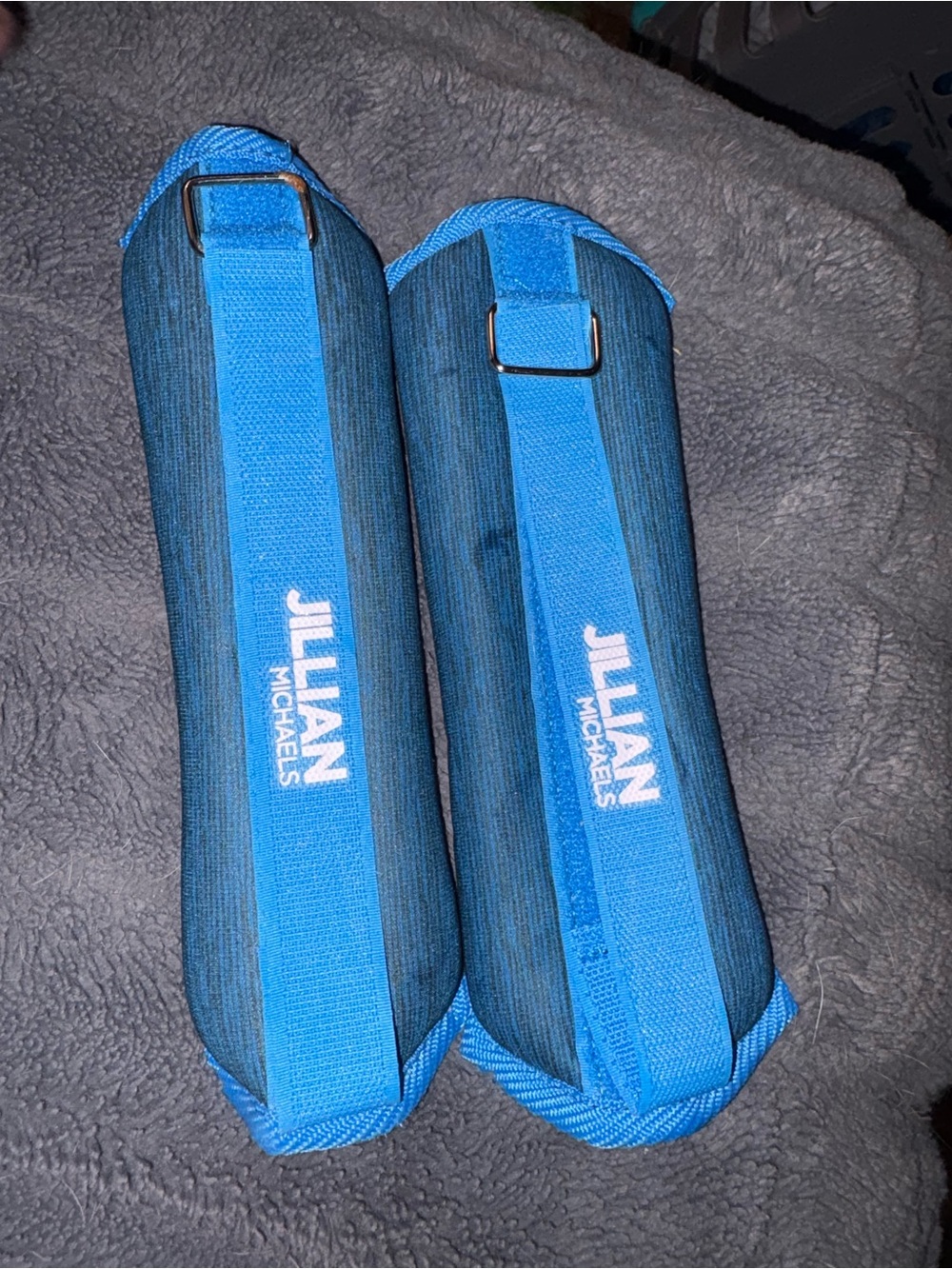 Jillian Michaels Blue Ankle/Wrist Weights - Pair